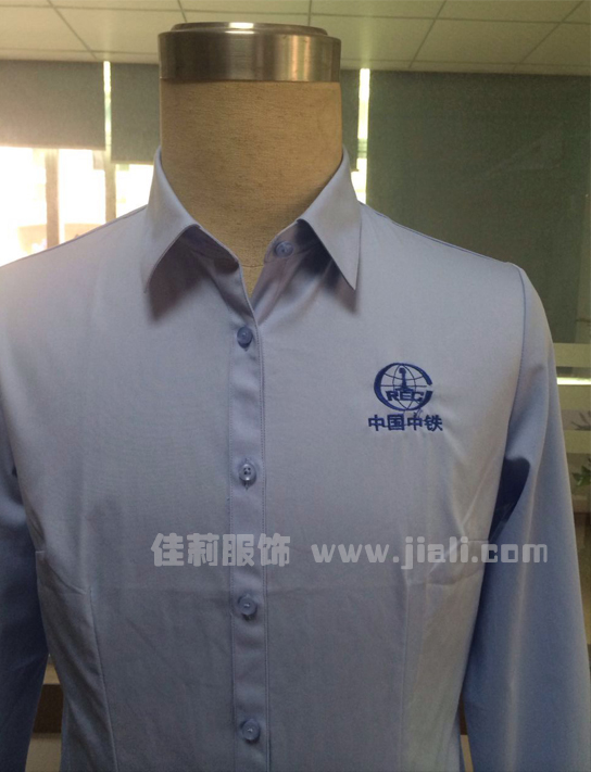 中國中鐵工作服襯衫